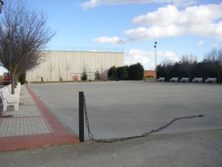Plaza de España en Burganes